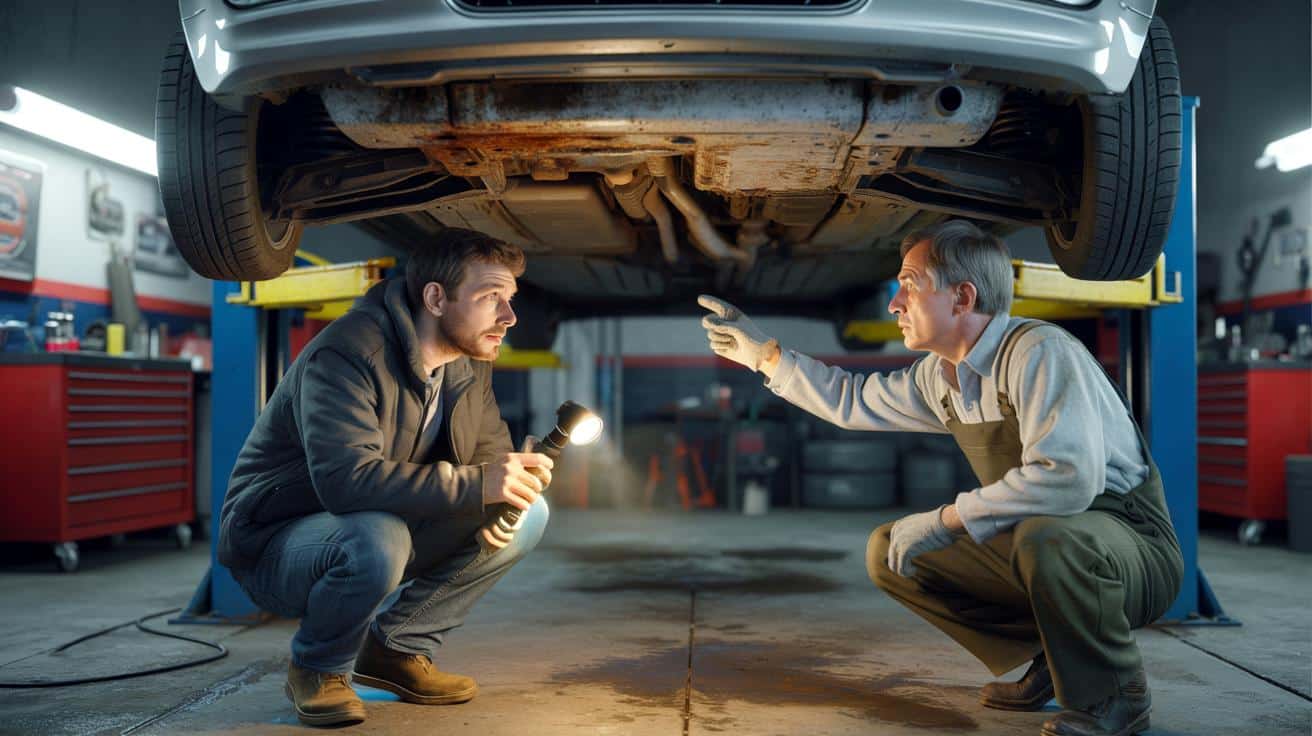 Dlaczego warto dokładnie obejrzeć spód auta przed zakupem