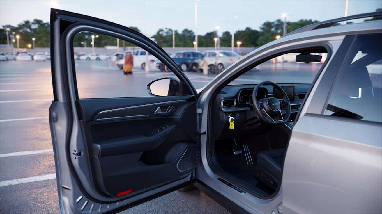 Dlaczego warto zostawiać otwarty schowek w aucie na parkingu