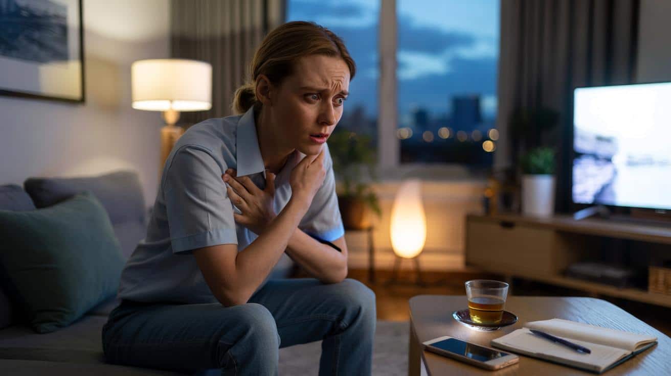 Dlaczego wieczorem czujesz niepokój w klatce piersiowej