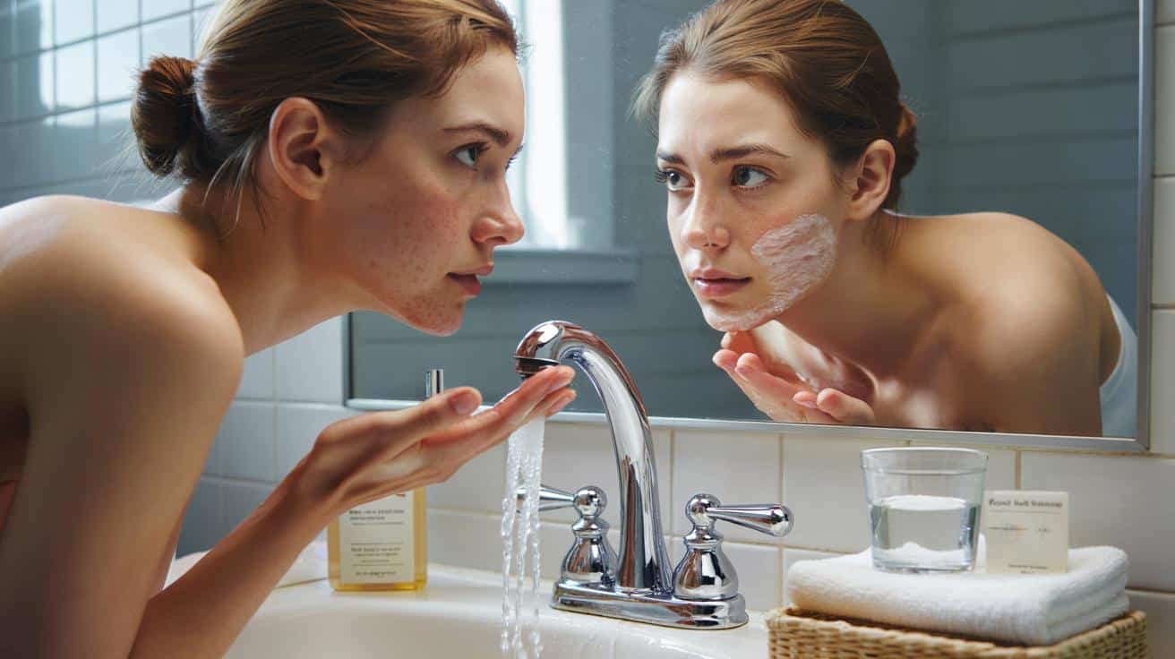 Dlaczego większość ludzi nie wie że mycie twarzy wodą z kranu może ją podrażniać