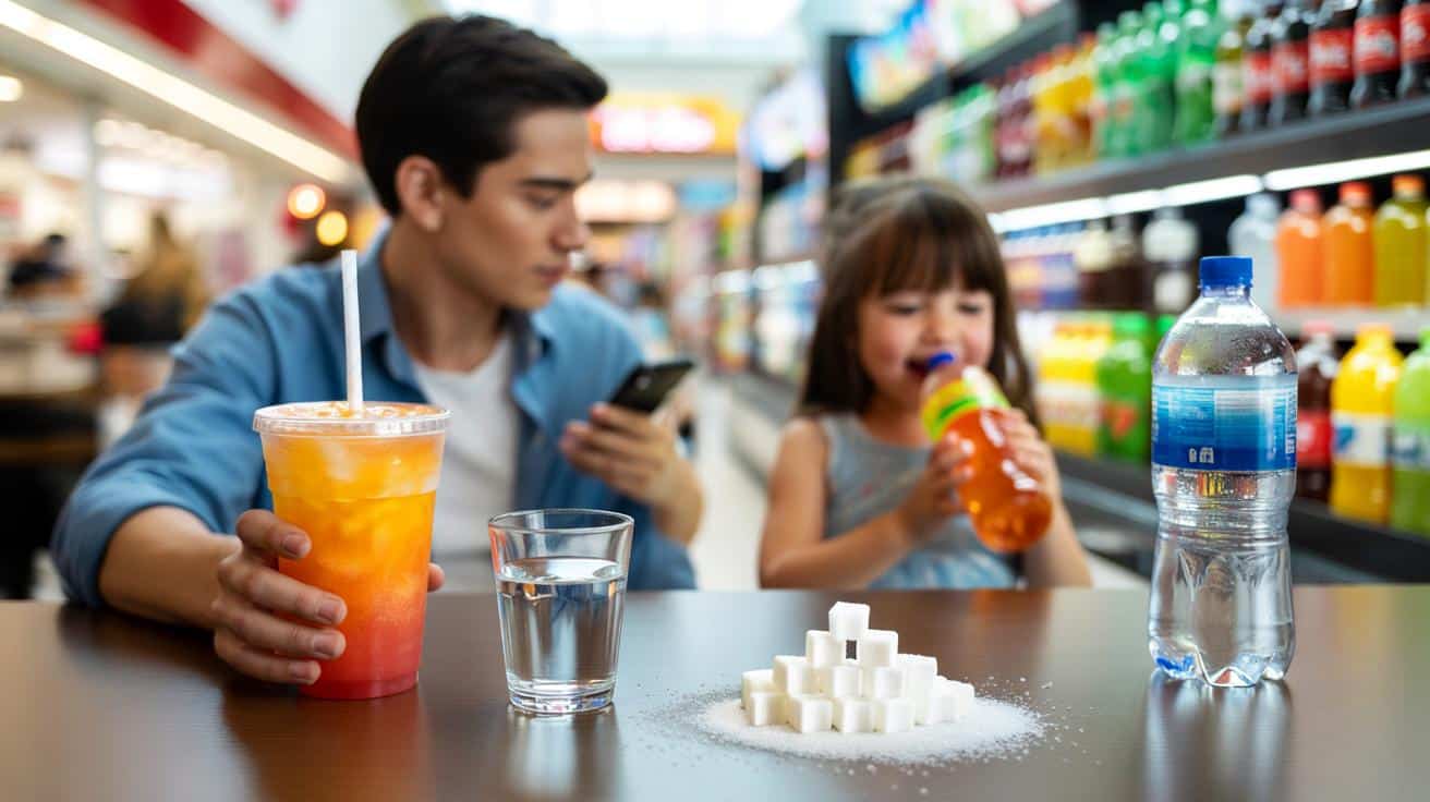 Dlaczego wiele osób pije słodkie napoje zamiast wody i nie zauważa ile cukru przyjmuje