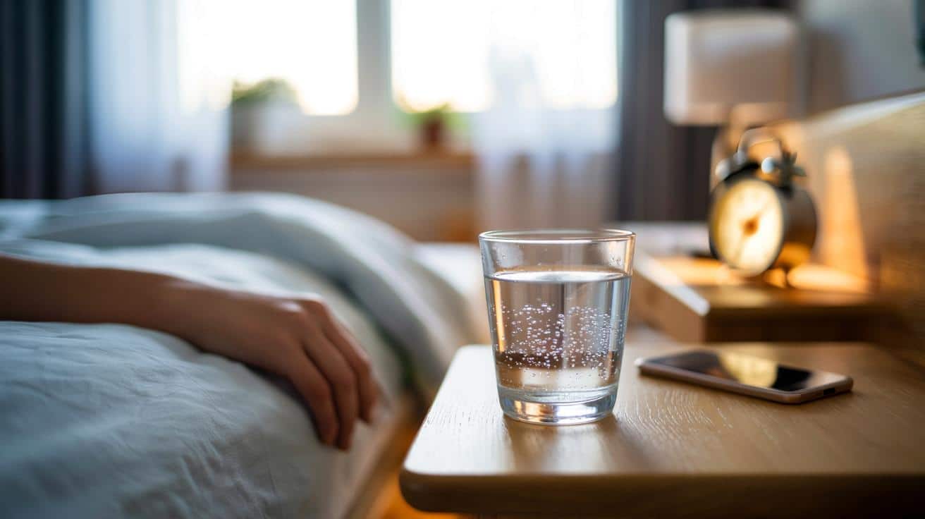 Dlaczego wiele osób stawia szklankę wody przy łóżku i wypija ją zaraz po przebudzeniu, a lekarze mówią że to ma sens
