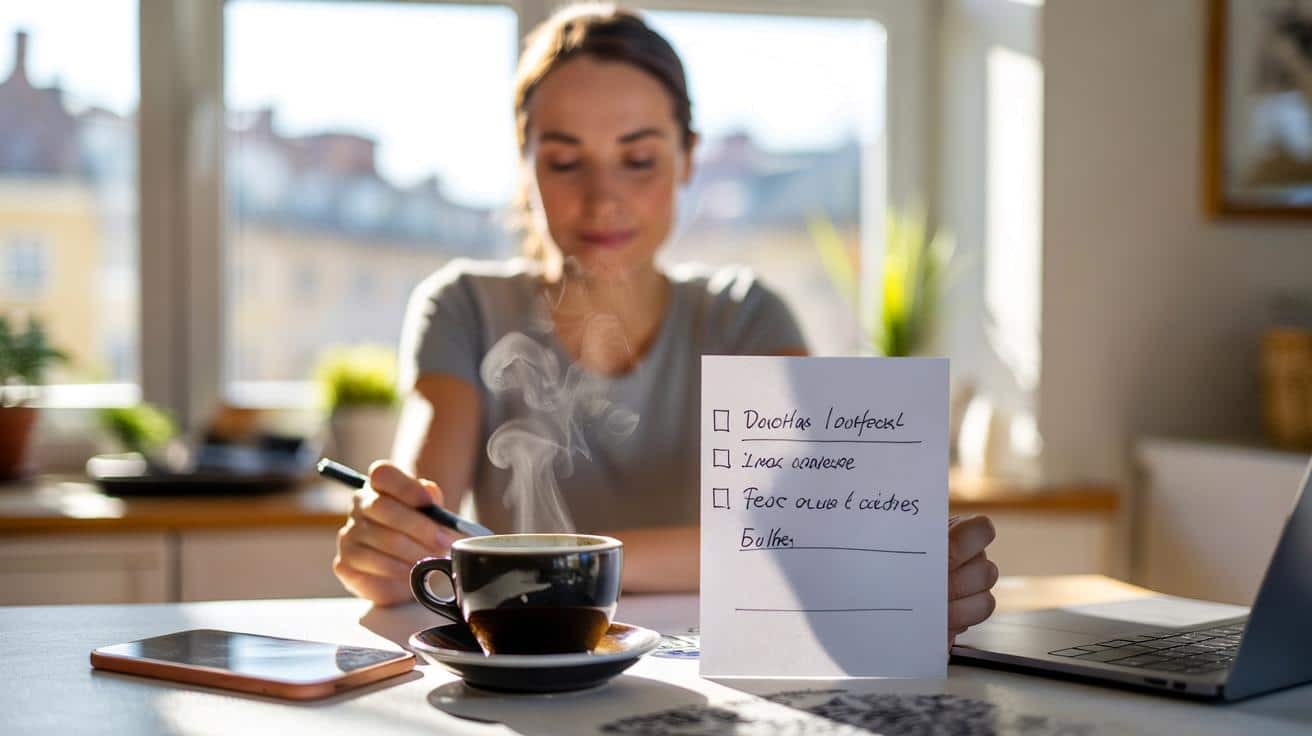 Dlaczego wiele osób zaczyna dzień od krótkiego planu dnia