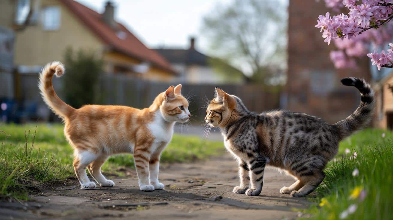 Dlaczego wiosną kot nagle zaczyna się bić z innymi kotami?