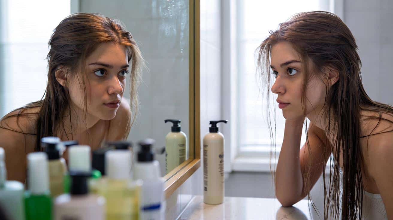 Dlaczego włosy mogą wyglądać ciężko nawet po lekkich kosmetykach