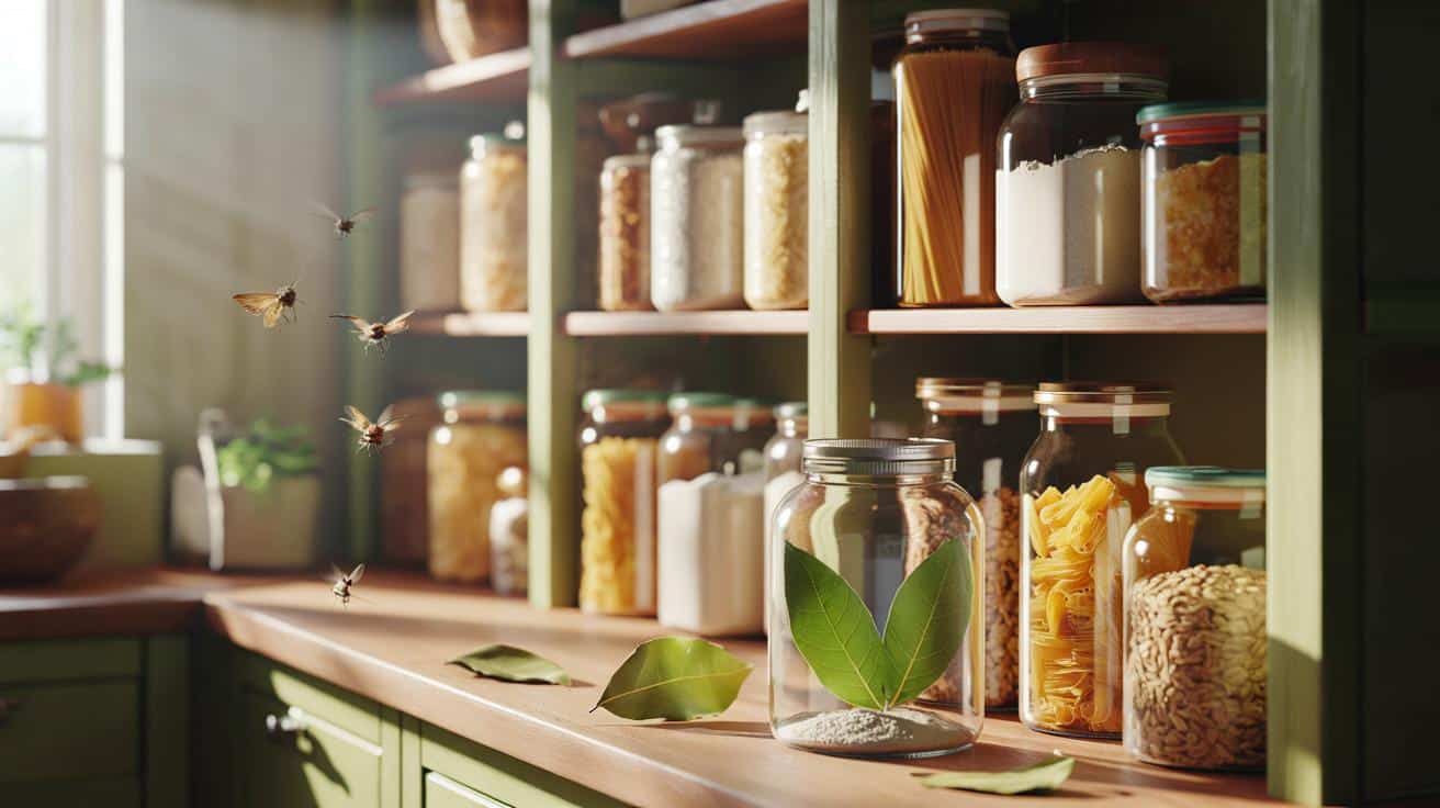 Dlaczego włożenie liścia laurowego do szafki odstrasza mole spożywcze