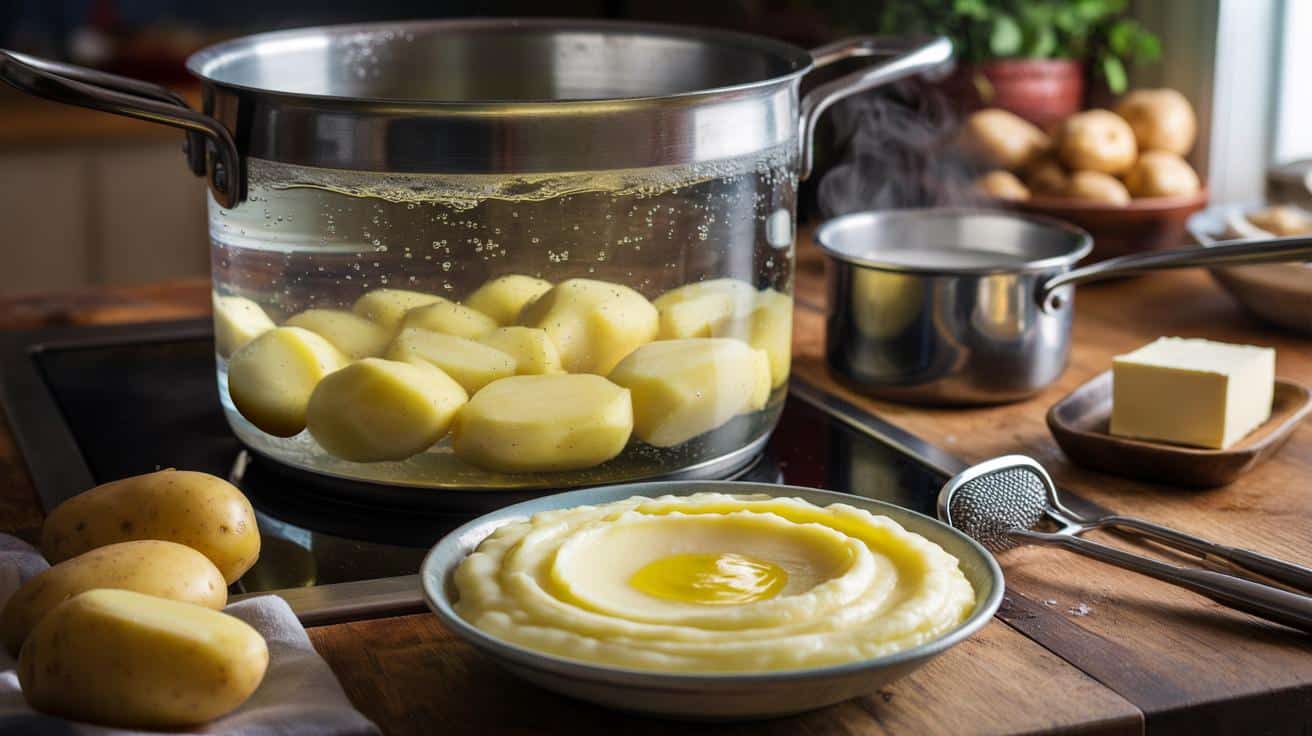 Dlaczego ziemniaki do purée należy gotować w zimnej wodzie, a nie wrzątku