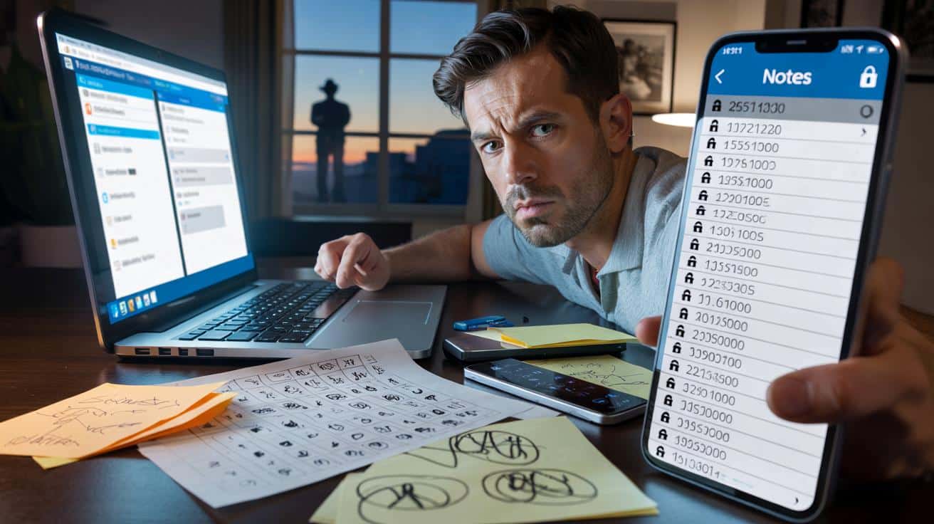 Dlaczego zły sposób zapisywania haseł do kont który stosuje większość ludzi jest niebezpieczny