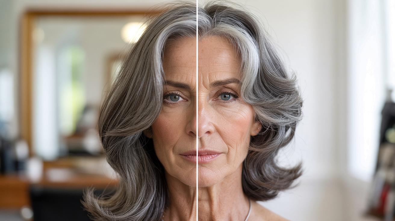 Ta długość włosów dodaje ci lat. Fryzjer radzi, czego unikać przy siwych pasmach