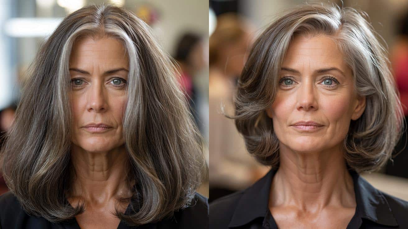 Ta długość włosów najbardziej postarza twarz po 40. roku życia