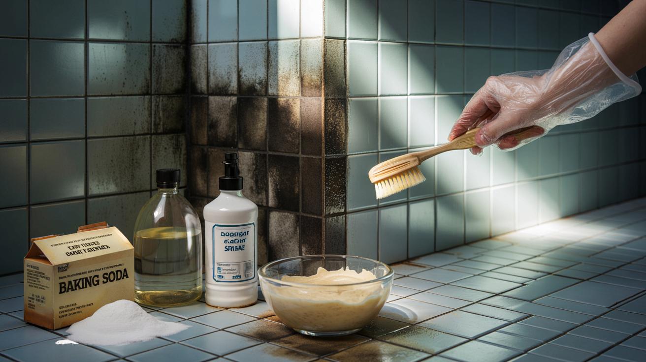 Domowa mikstura na czarne fugi: 4 składniki, 15 minut i zero wybielacza