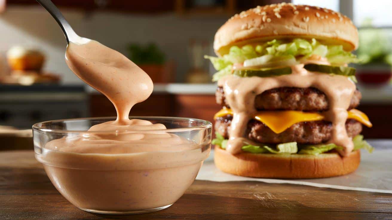 Domowa „sekretna” sos Big Mac: prosty przepis, który wygrywa z fast foodem