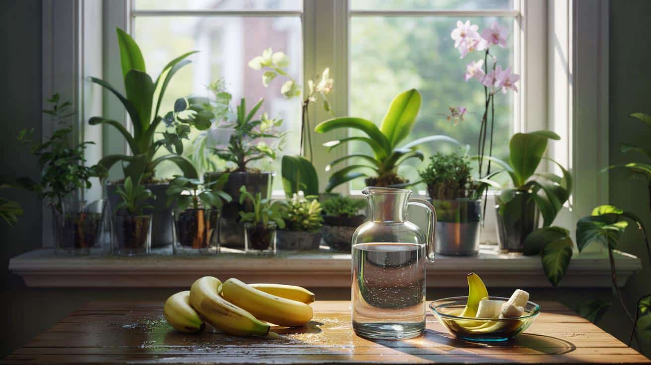 Domowy „energetyk” z banana dla kwiatów doniczkowych: prosty trik na bujny parapet