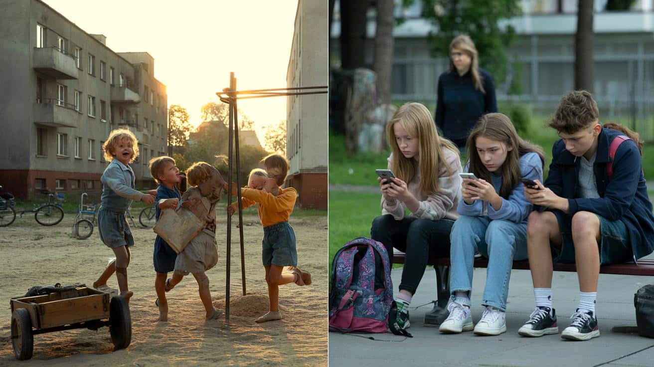 Dzieci PRL kontra pokolenie smartfonów: kto radzi sobie lepiej z życiem?
