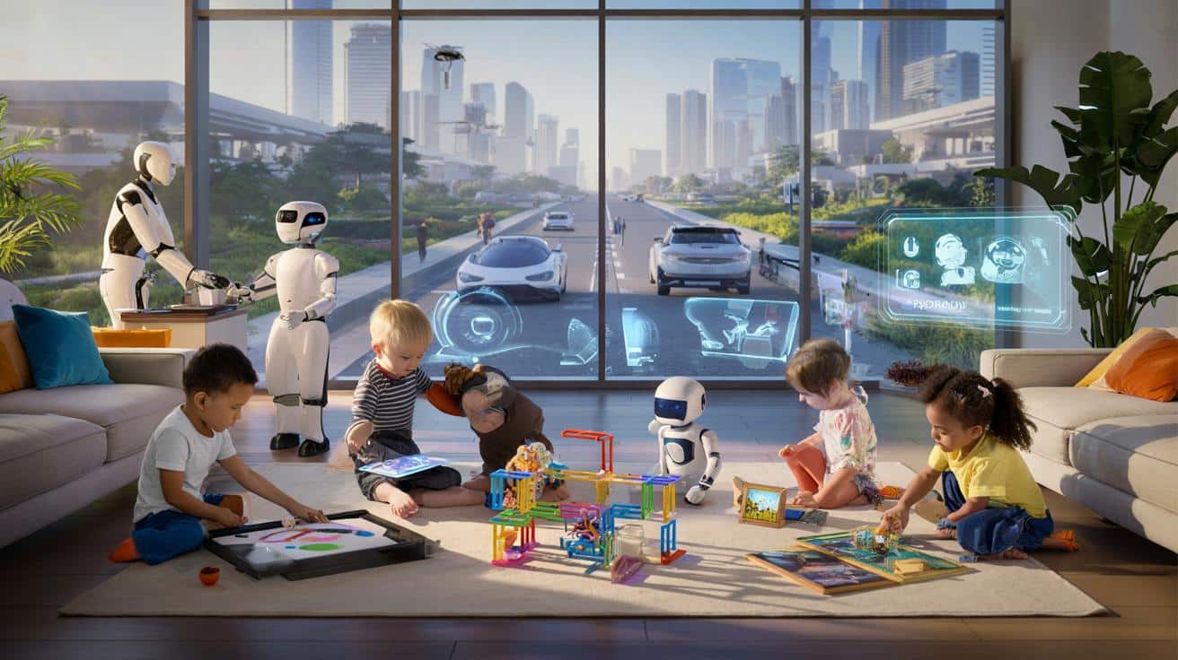 Dzieci urodzone po 2020 roku nigdy nie będą musiały pracować? Odważna wizja inwestora OpenAI