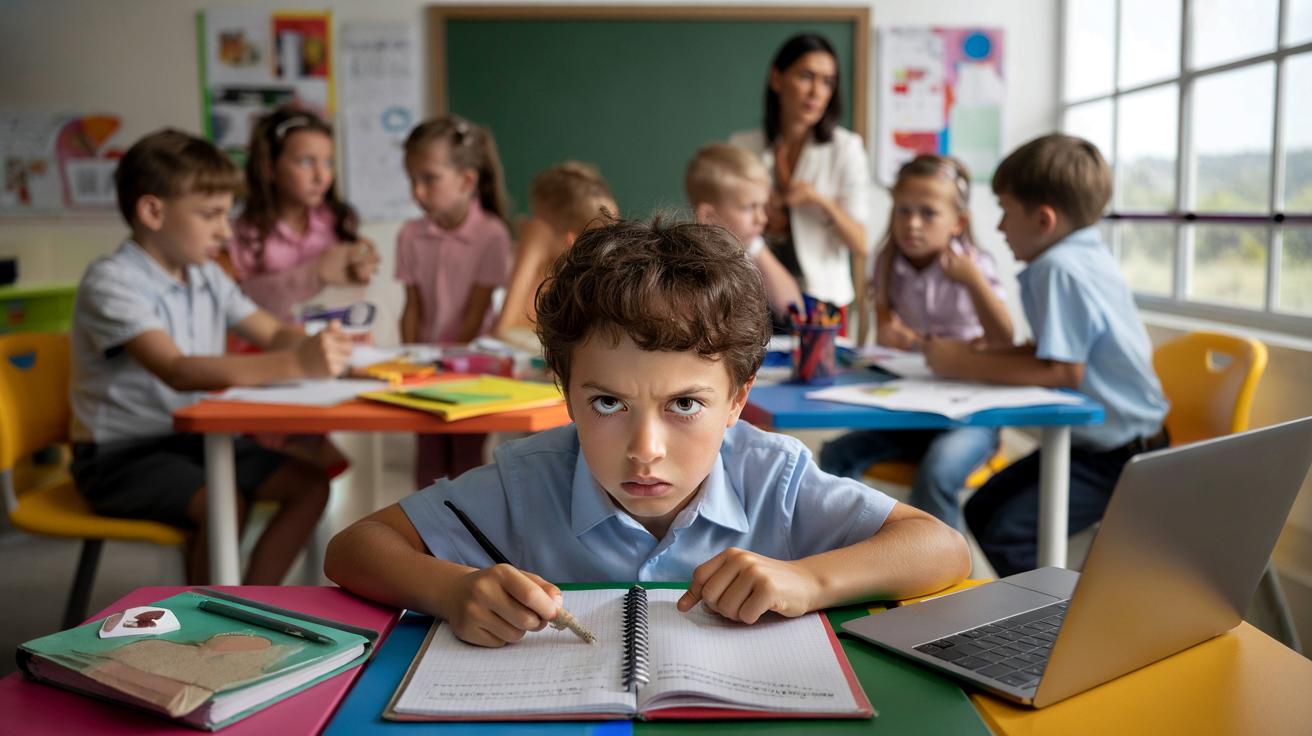 Dzieci z ponadprzeciętną inteligencją nie znoszą tej sytuacji na lekcji