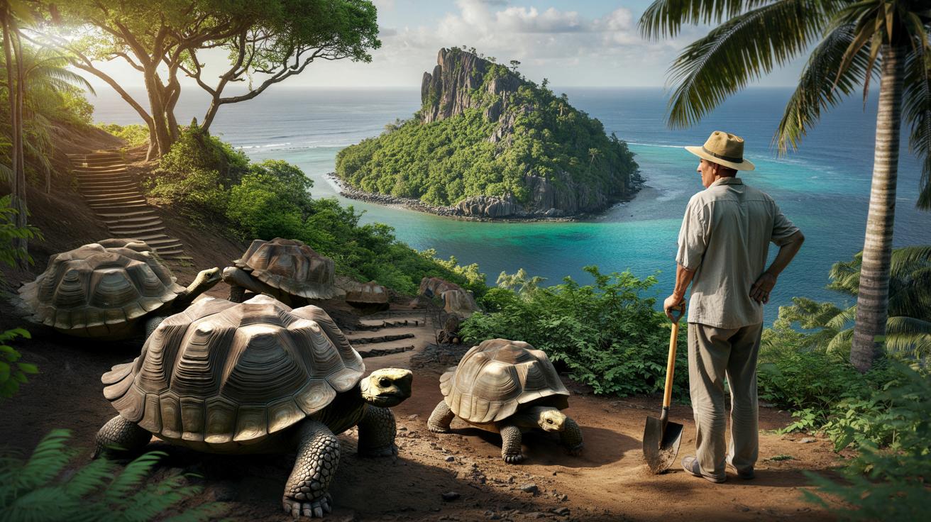 Dziennikarz kupił skalistą wyspę na oceanie. Dziś to najmniejszy park narodowy globu