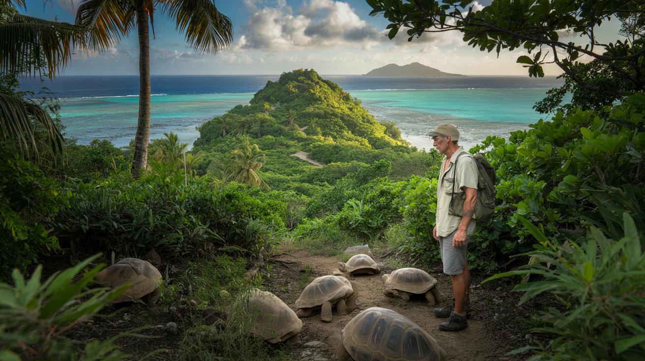 Dziennikarz kupił za grosze bezludną wyspę i zamienił ją w najmniejszy park narodowy świata