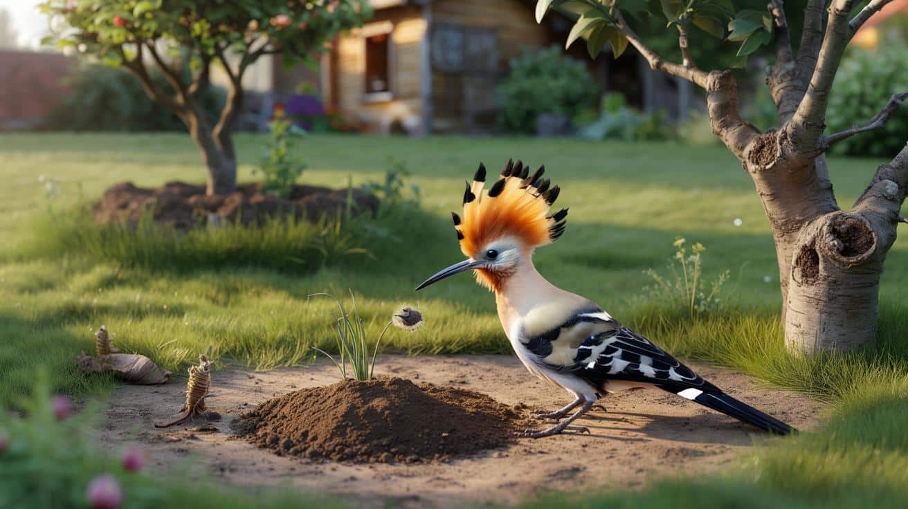 Dziwny ptak z pióropuszem w ogrodzie? Sprawdź, co mówi o twojej ziemi i przyszłości