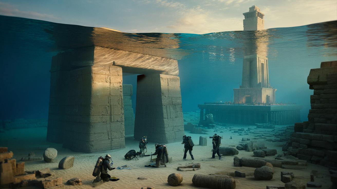 Egipt znów zaskakuje: pod wodą odnaleziono części legendarnej latarni morskiej