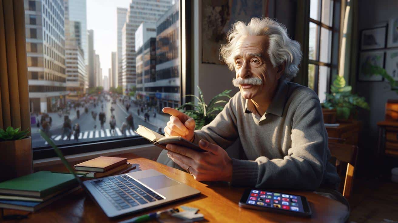 Einstein zdradza prostą zasadę szczęśliwego życia: nie ścigaj kariery, buduj swoją wartość