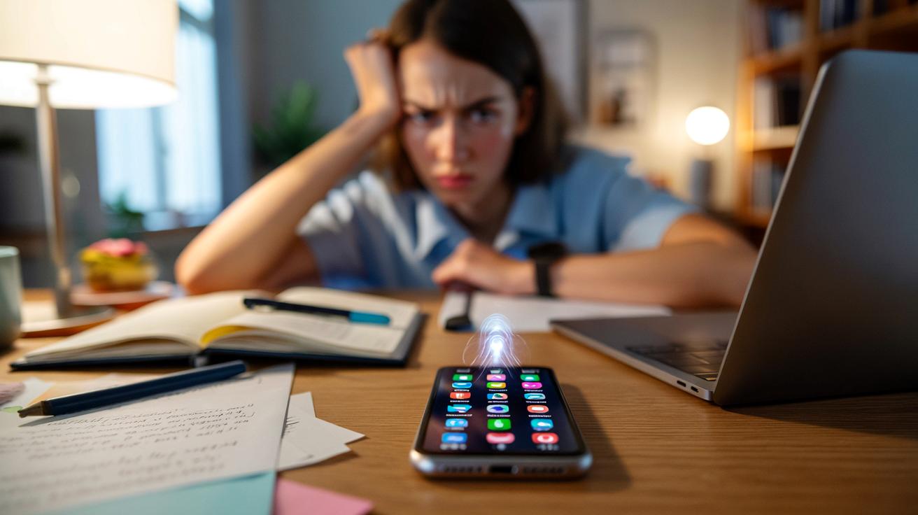 Eksperci alarmują: to nie ekran, lecz dźwięk telefonu rujnuje koncentrację