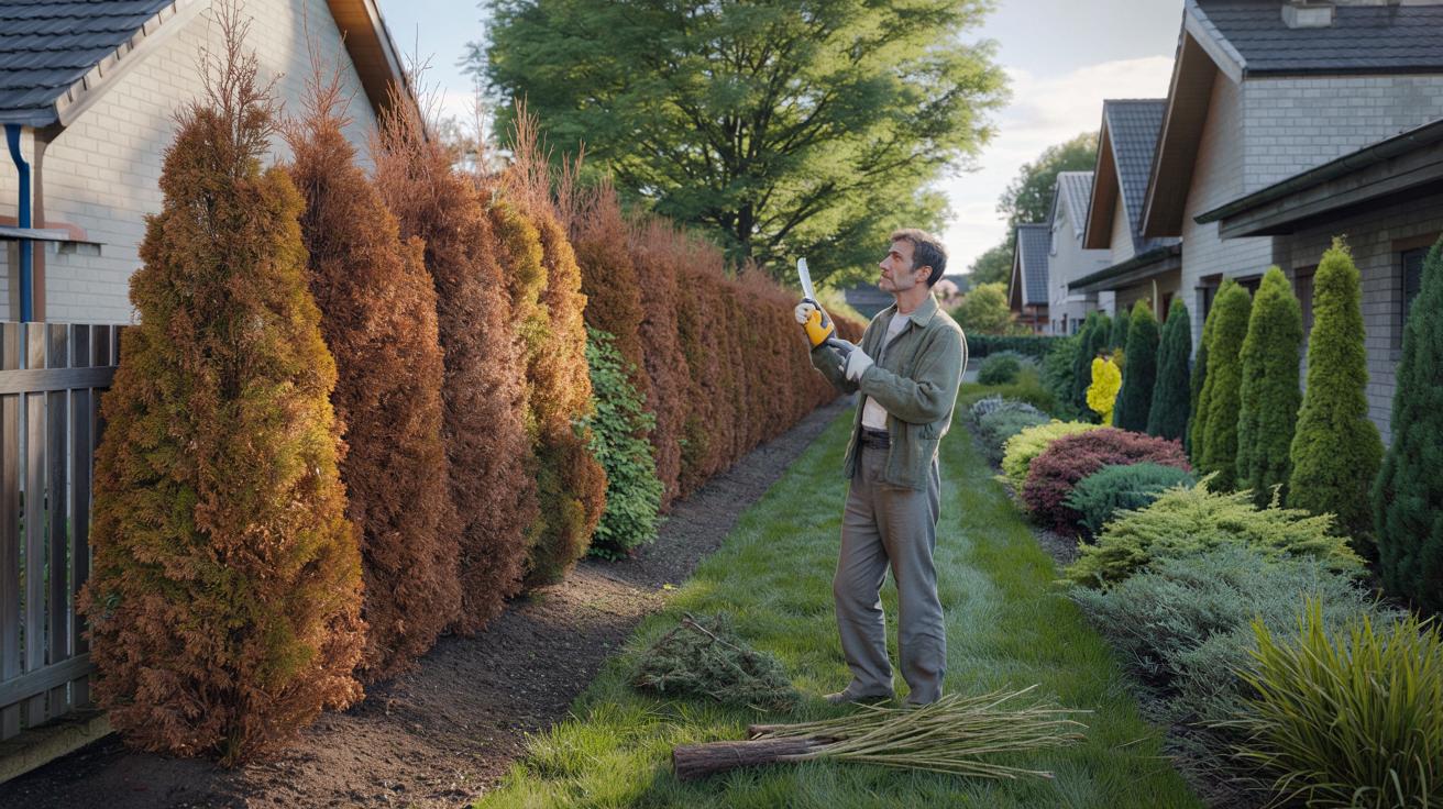 Eksperci biją na alarm: czas pożegnać żywopłoty z tui
