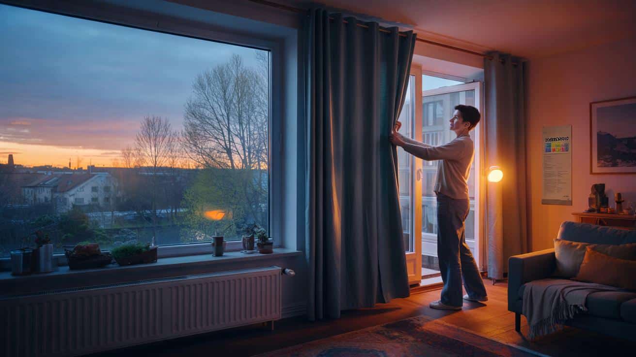 Ekspert radzi: od połowy marca zasłaniaj okna już o 19:45