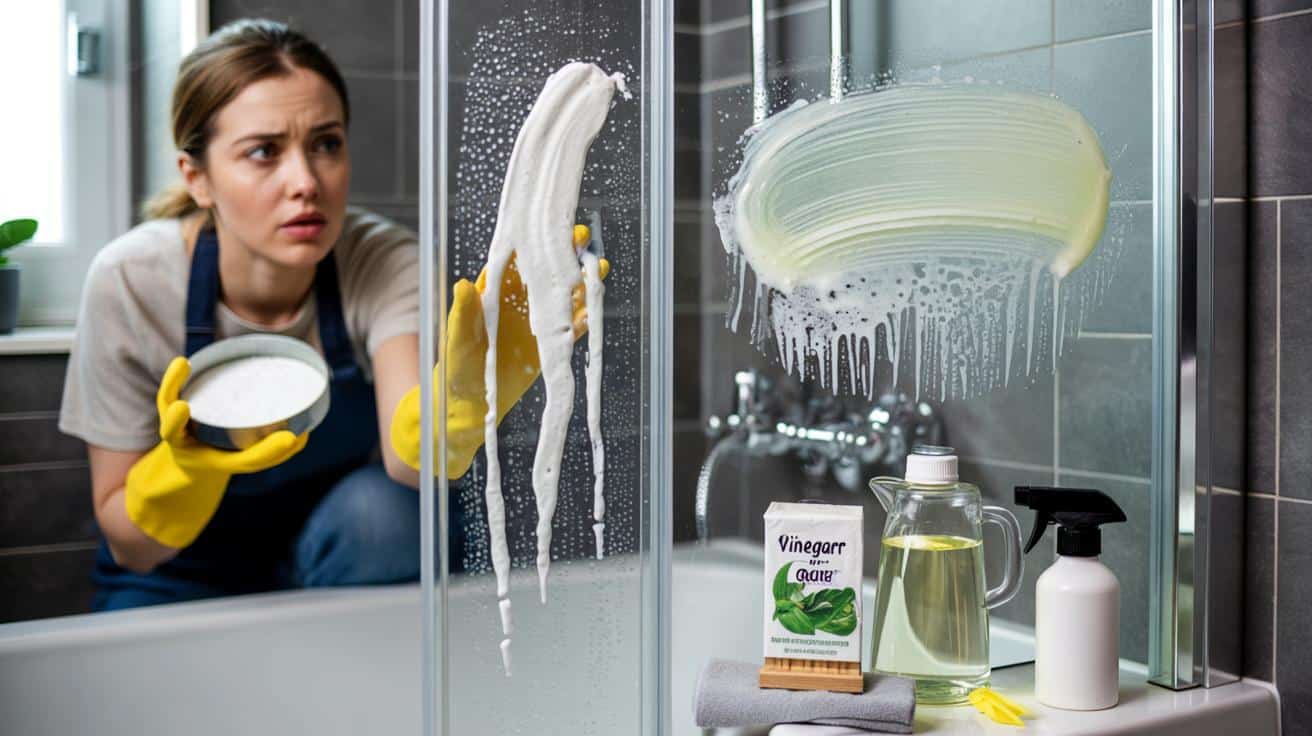 Ekspertka od sprzątania ostrzega: ten popularny proszek psuje mycie kabiny prysznicowej