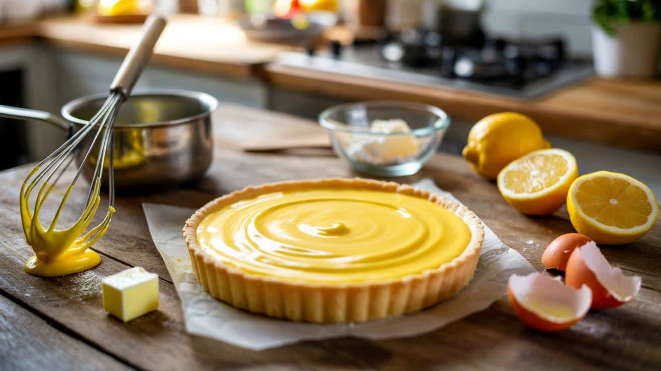 Ekspresowa tarta cytrynowa w 3 minuty: krem bez kąpieli wodnej
