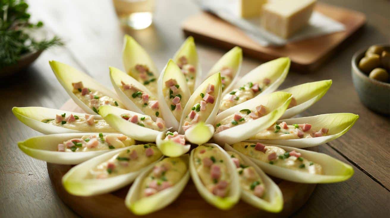 Ekspresowe łódeczki z cykorii i szynki: efektowna przekąska w 10 minut