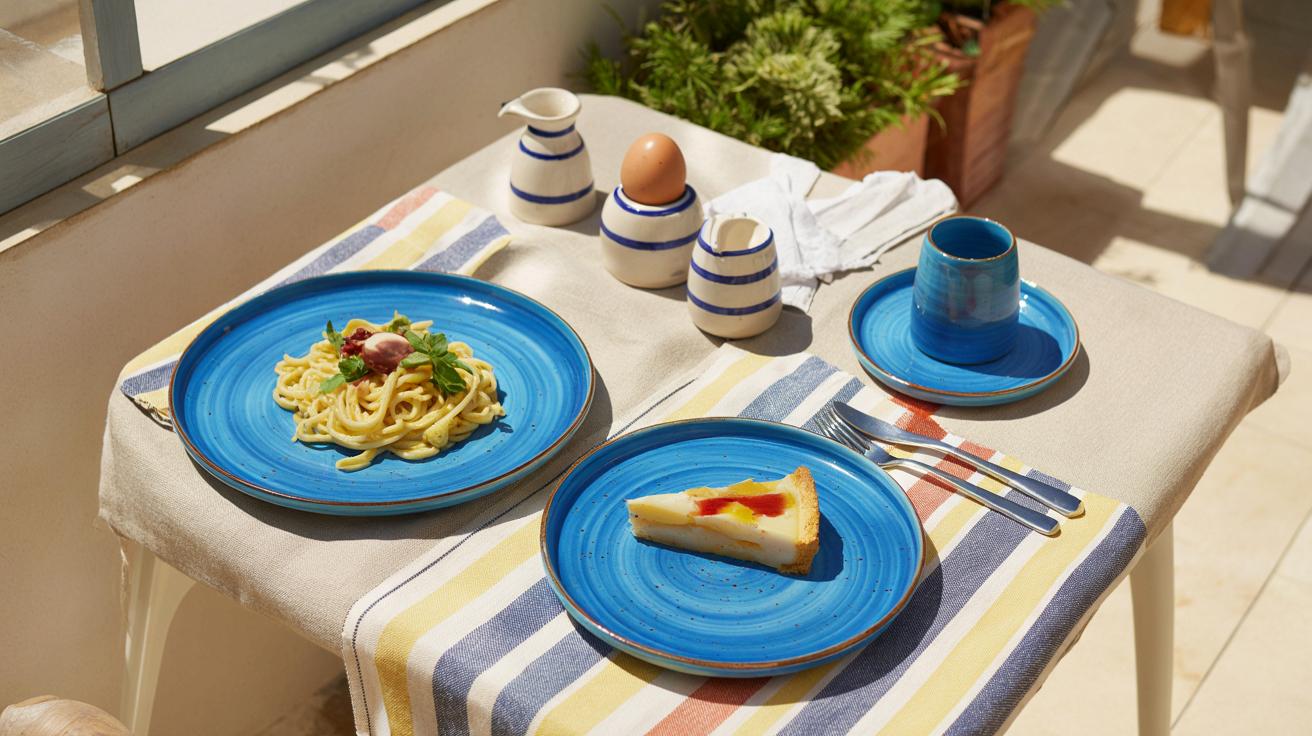 Elegancka zastawa w stylu śródziemnomorskim za mniej niż 2 zł? Hit z Gifi