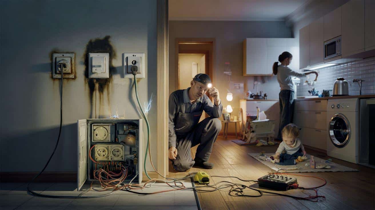 Elektryk mówi jak rozpoznać że instalacja elektryczna w domu jest przestarzała i niebezpieczna