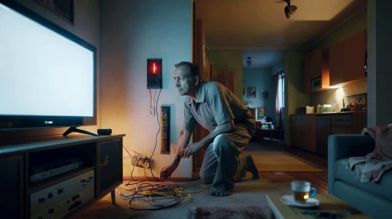 Elektryk wyjaśnia dlaczego zawsze wyłącza telewizor z kontaktu a nie tylko pilotem