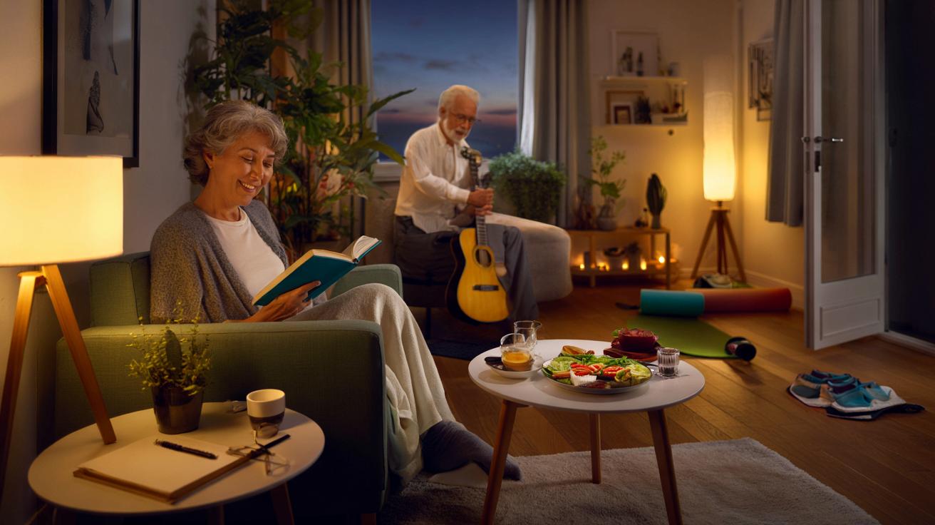 Emerytura bez nudy: 5 wieczornych nawyków, które dodają szczęścia