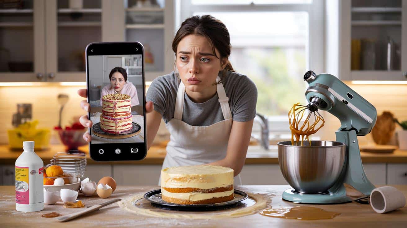 Fake baking w sieci: hit z TikToka, który może skończyć się katastrofą w kuchni