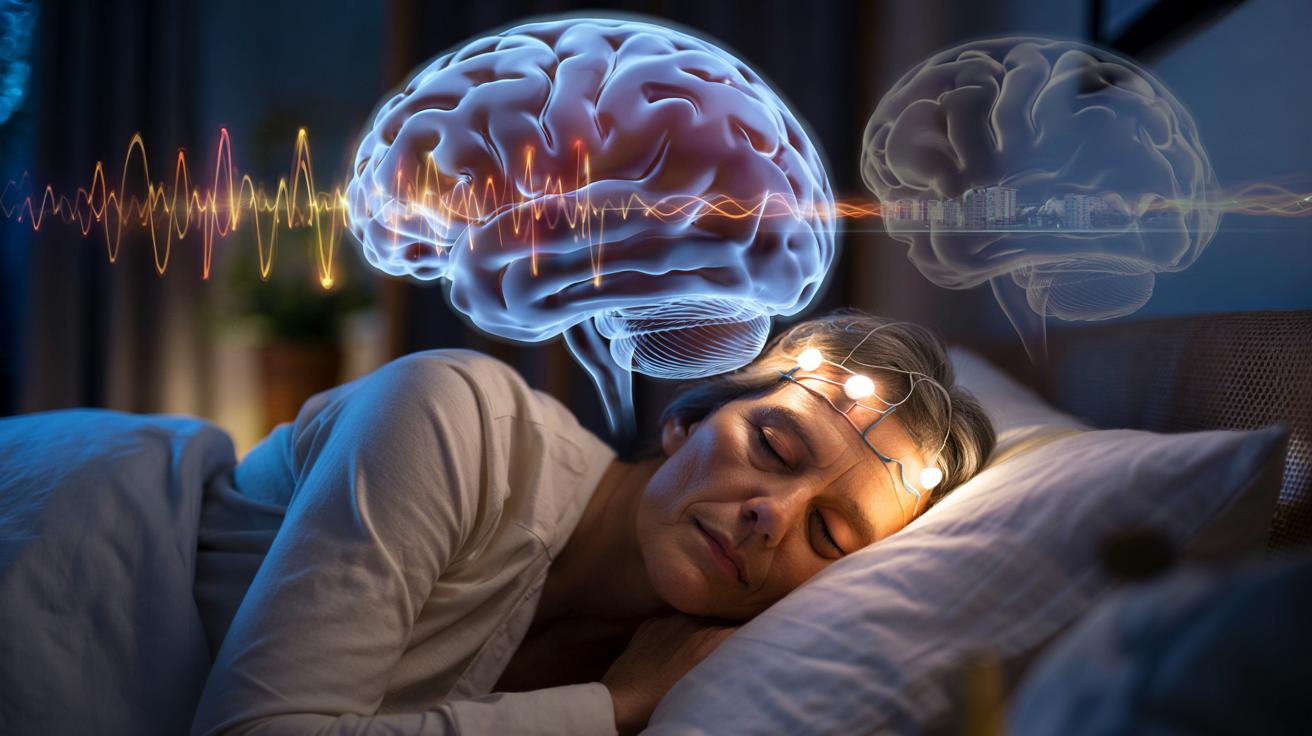 Fale mózgowe podczas snu mogą zdradzić ryzyko demencji na lata wcześniej