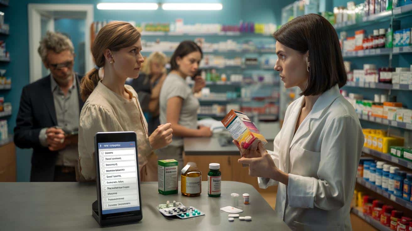 Farmaceuta mówi dlaczego zawsze pyta o inne leki zanim wyda ci nowy suplement