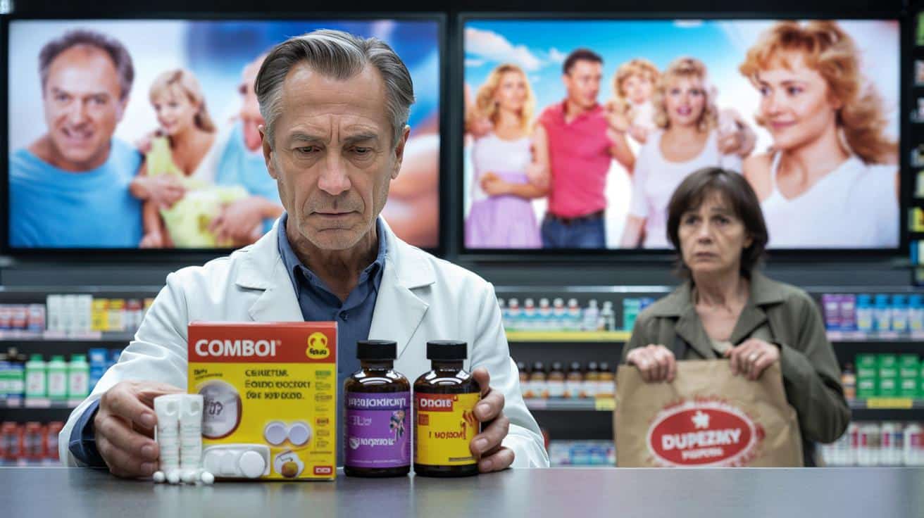 Farmaceuta z apteką od 20 lat wymienia leki bez recepty których nie podałby własnej matce i dlaczego ich reklamy telewizyjne są celowo mylące dla przeciętnego konsumenta
