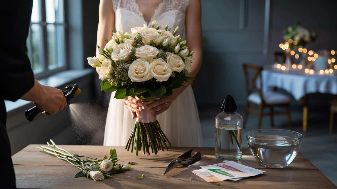 Florysta ślubny: bukiet stoi cały dzień bez więdnięcia po tej sztuczce