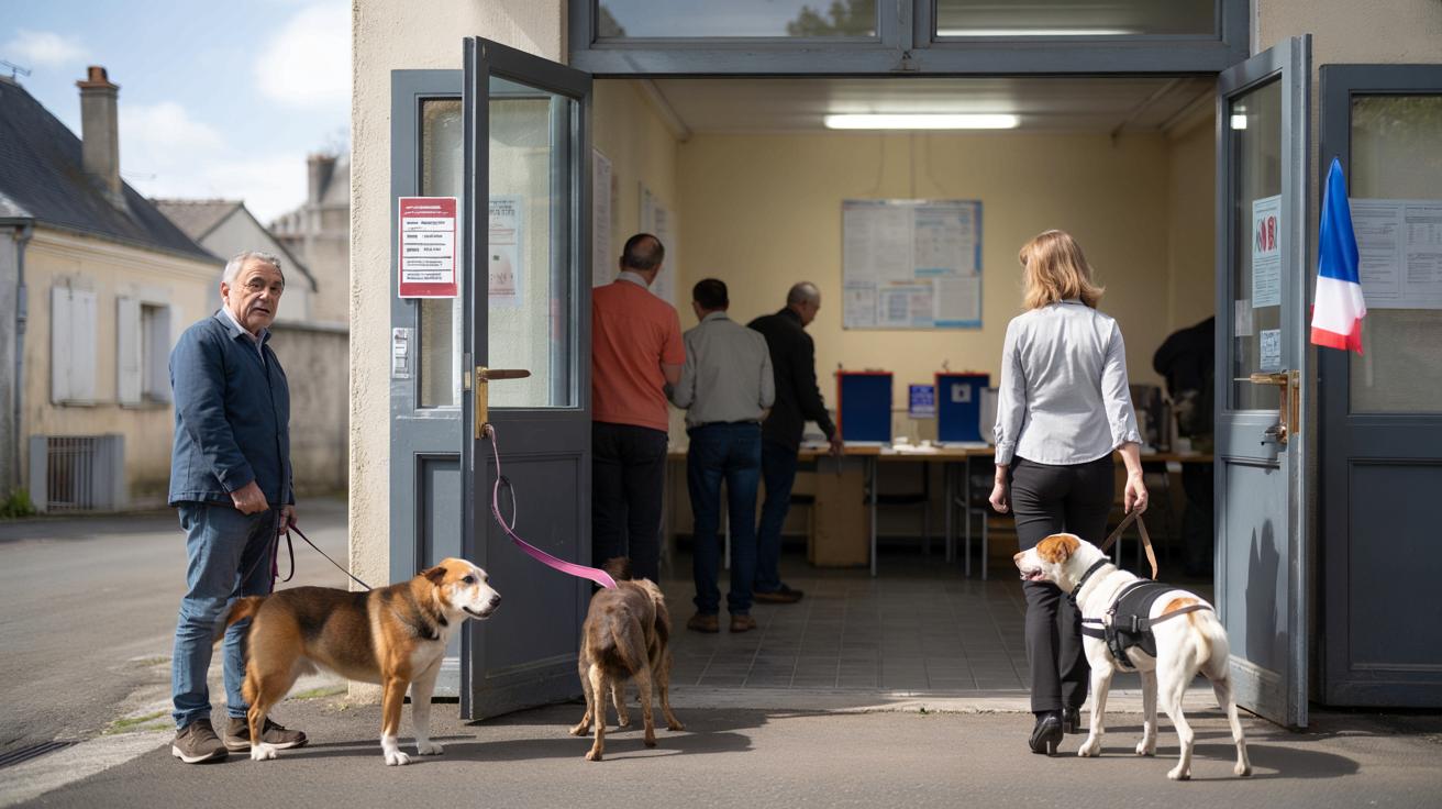 Czy we Francji wolno wejść na głosowanie z psem? Wyjaśniamy zasady