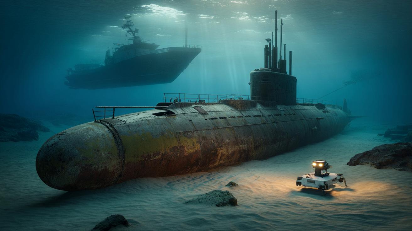 Po 80 latach milczenia: francuski okręt podwodny odnaleziony przy Hiszpanii