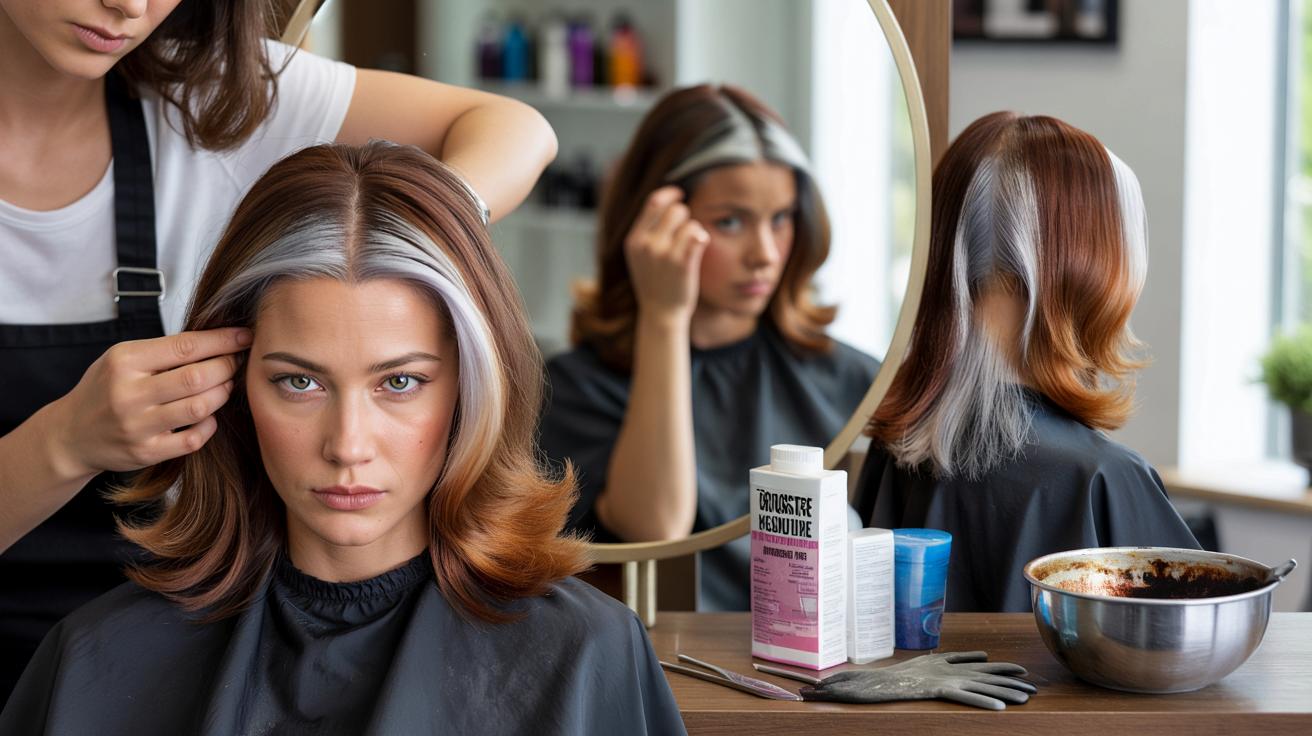 Fryzjer wyjaśnia : dlaczego twoje włosy farbowane siwieja szybciej i błąd przy domowym kolorowaniu który to przyspiesza