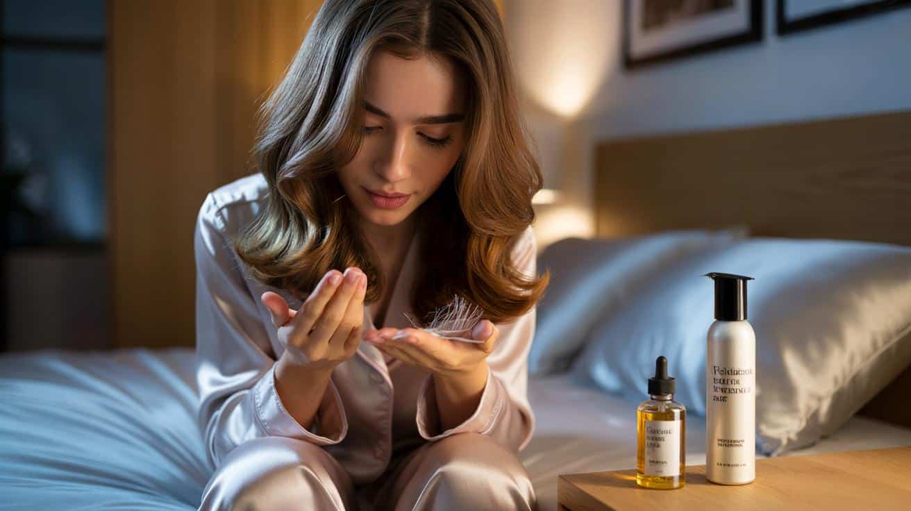 Fryzjer zdradza co nakłada na końcówki włosów przed snem żeby rano były jedwabiste