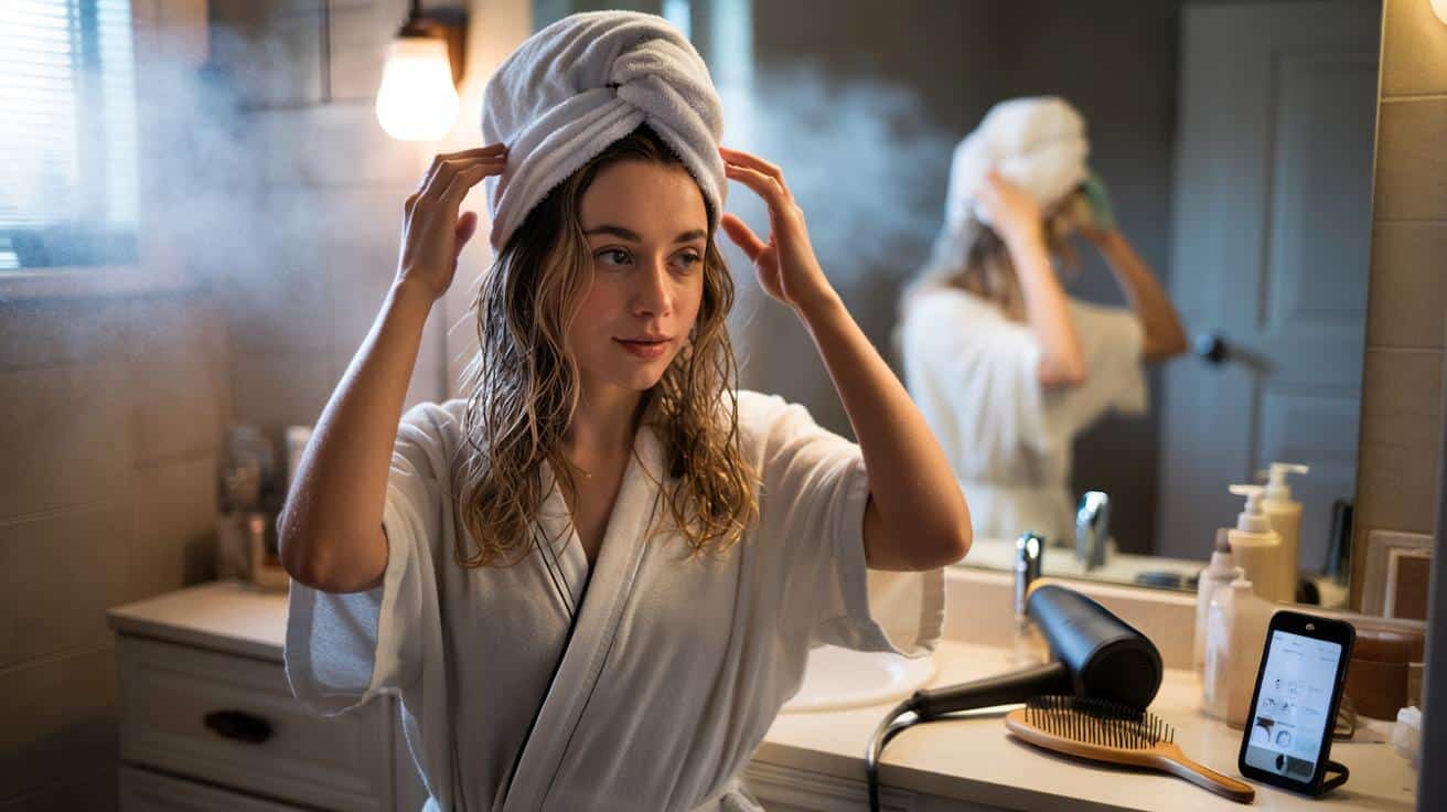 Fryzjer zdradza dlaczego nigdy nie suszy włosów od razu po wyjściu spod prysznica