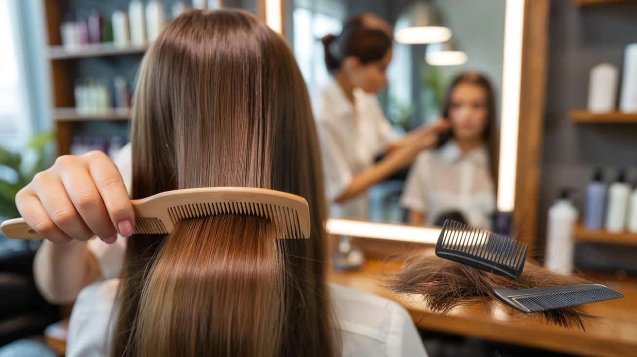 Fryzjer zdradza jak dobrać grzebień który nie niszczy włosów