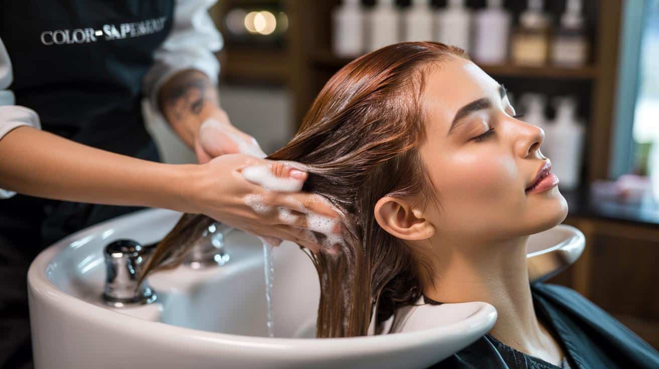 Fryzjer zdradza: jak myć włosy żeby farba trzymała się 2× dłużej