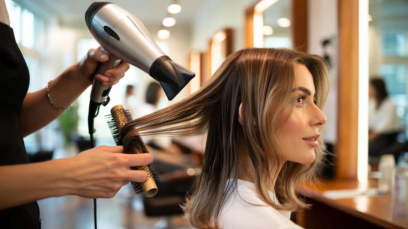 Fryzjer zdradza jak suszyć włosy aby były bardziej błyszczące