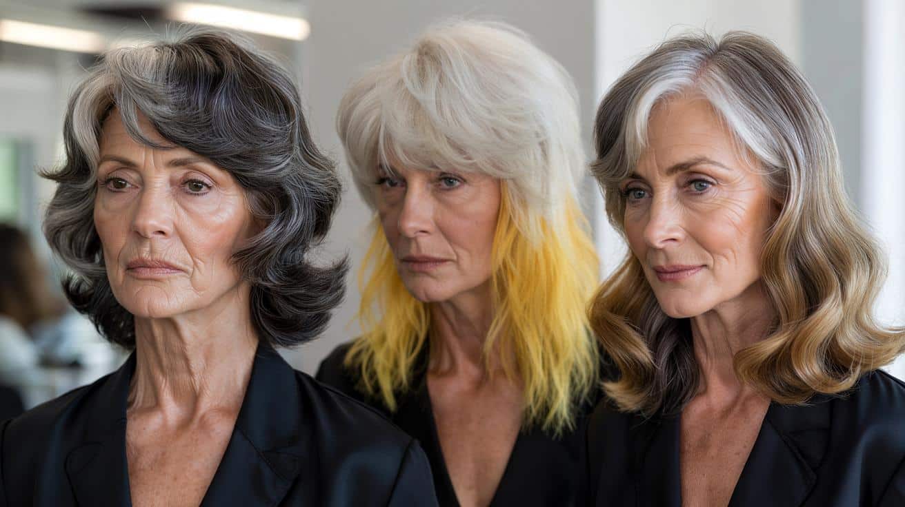 Fryzjer zdradza: te 3 kolory włosów dodają lat po sześćdziesiątce