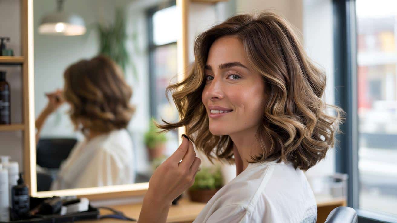 Fryzjerzy polecają tę fryzurę kobietom z falowanymi włosami